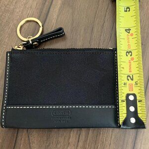Coach Signature Small Coin Purse Keychain